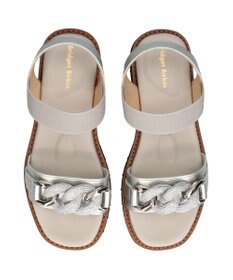 Bridget Birkin 【Bridget Birkin】キラキラチェーンアクセントサンダル