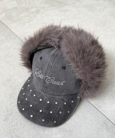 WEGO ラインストーンドッグイヤーキャップ