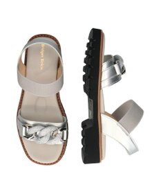 Bridget Birkin 【Bridget Birkin】キラキラチェーンアクセントサンダル