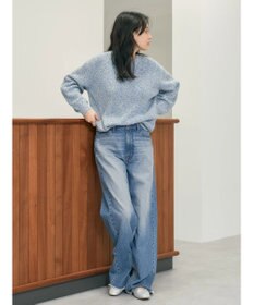 AMERICAN HOLIC 片畦クルーネックニットプルオーバー