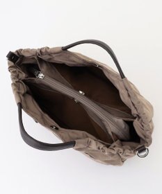 LA BAGAGERIE 【MONICA】サイドギャザー2WAYトートバッグ Sサイズ