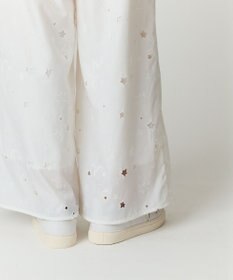 GRACE CONTINENTAL スターカットワークパンツ