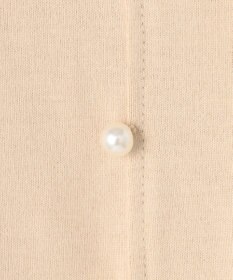 組曲 S 【洗える】バックパールフレアカットソー