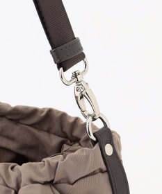 LA BAGAGERIE 【MONICA】サイドギャザー2WAYトートバッグ Sサイズ