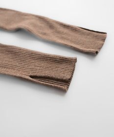 AND WOOL 〈高品質ウール〉〈洗えるニット〉〈暖かい着心地〉ウールレギンス