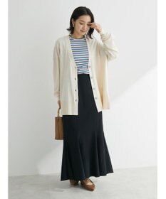 Green Parks 洗える　ミドル丈カーディガン