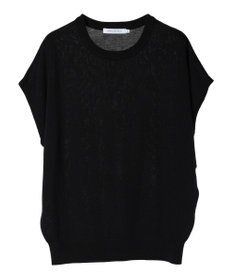 AMERICAN HOLIC 接触冷感フレンチスリーブニットプルオーバー