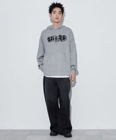 WEGO 【ユニセックス着用ITEM】ジャガードグラフィックパーカー