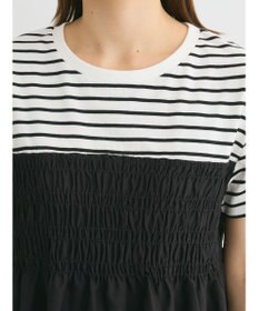 Green Parks シャーリングサテンドッキングプルオーバー