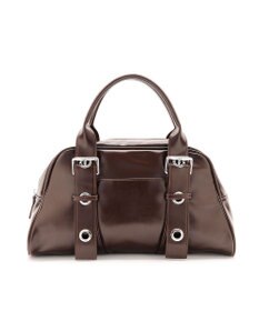 MioFIRANO ベルトハンドルボストンバッグ　FR エフアール