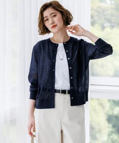 23区 S 【先行予約/WEB&一部店舗限定カラーあり】シアードット クルーネック カーディガン