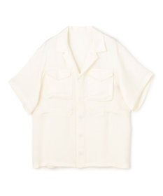 uncrave ライトダブルサテン シャツジャケット