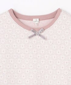 組曲 KIDS 【150-160㎝】 フロストフラワージャガード トレーナー