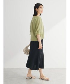 Green Parks オーガンジードッキングプルオーバー