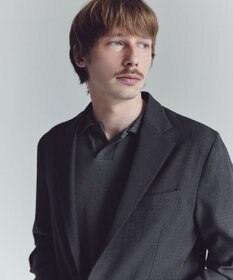 UNFILO MENS 【OCEANS 雑誌・web・YouTube 掲載】WOOL TOUCH 機能美ジャケット【東レ開発のウール見え高機能素材】