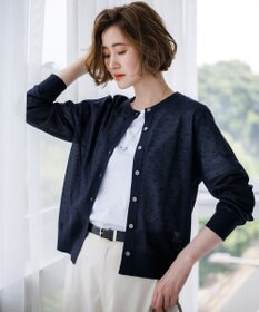 23区 S 【先行予約/WEB&一部店舗限定カラーあり】シアードット クルーネック カーディガン
