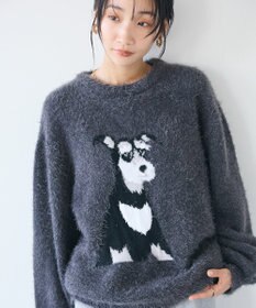 CRAFT STANDARD BOUTIQUE アニマルシャギーニットプルオーバー