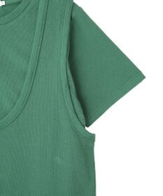 AMERICAN HOLIC 【2点セット】Tシャツ＋Uネックワンピース