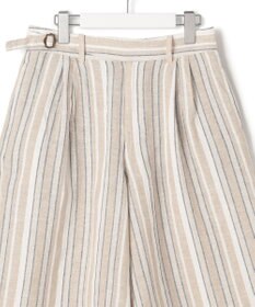 J.PRESS YORK STREET 【WOMEN】コットンリネン　ハーフパンツ