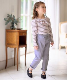 ANY KIDS リボン テレコボーダー Ｔシャツ