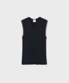 Paul Smith ストライプポイント Vネックニット