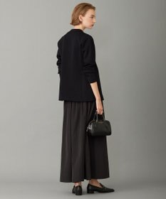 ICB 【洗える】シンセティックヤーンスムース ニットジャケット