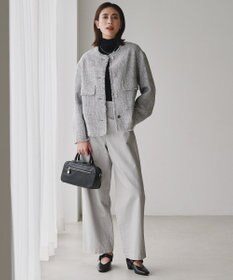 ICB 【先行予約】コットンカラーデニム カーブパンツ