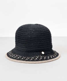 AURORA 【 LANVIN en Bleu （ランバン オン ブルー）】手編み風サーモダウンハット