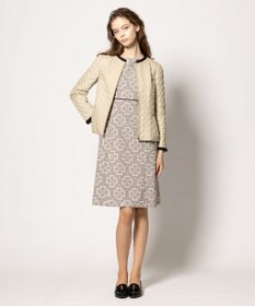 TOCCA 【消臭・洗える】CLOVER CARPET キルト中綿ショートコート