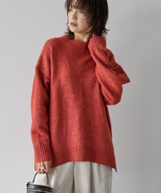 AMERICAN HOLIC サイドスリットハイネックニットプルオーバー