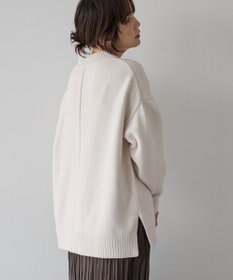 AMERICAN HOLIC サイドスリットハイネックニットプルオーバー