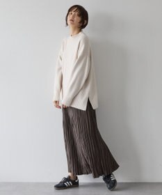 AMERICAN HOLIC サイドスリットハイネックニットプルオーバー