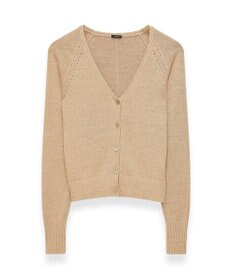 JOSEPH 【洗える】リネンブレンド  カーディガン