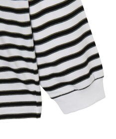 WEGO 【MLサイズ展開】ボーダーワンポイントT（LS）