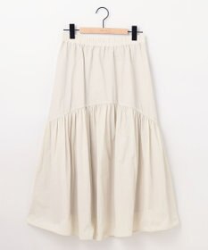 SHARE PARK LADIES ライトタフタギャザースカート