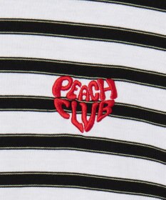 WEGO 【MLサイズ展開】ボーダーワンポイントT（LS）