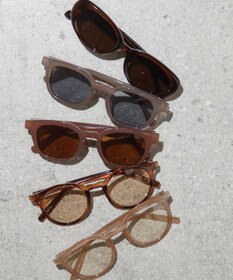 TOCCA 【chayさん着用】【UVカット・ドレス生地製のソフトケース付き】LIGHT IN MY SUNGLASSES サングラス