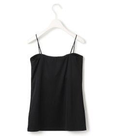 ICB L 【接触冷感・UVケア・速乾・洗える】カップ付きサテンキャミソール