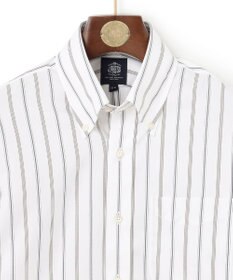J.PRESS MEN 【PREMIUM PLEATS / 形態安定】ジェントリーストライプ シャツ / B.D.