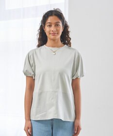 J.PRESS YORK STREET 【WOMEN】ファブリックヘムジャージ プルオーバー