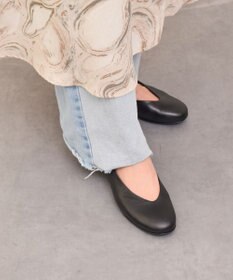 INTER-CHAUSSURES 【INTER-CHAUSSURES】ラウンドトウサケットバレエシューズ