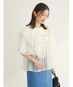 Green Parks フェミニンロゴボックスＴシャツ