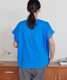 AMERICAN HOLIC レーススリーブカットプルオーバー