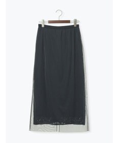 Te chichi レース×チュールレイヤードスカート