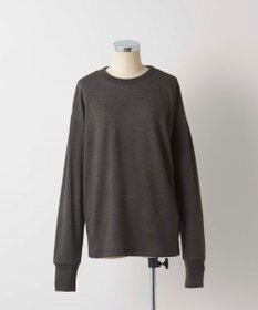 TOQUE 〈大草直子さんアドバイザー〉【ユニセックス】ロイヤルベビーアルパカ×タンギスコットン 裏毛 クルーネックトップス