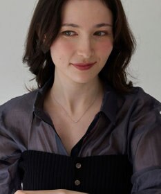 Phoebe 【金属アレルギー対応】ストレートバービジューネックレス　シルバー