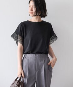 AMERICAN HOLIC レーススリーブカットプルオーバー