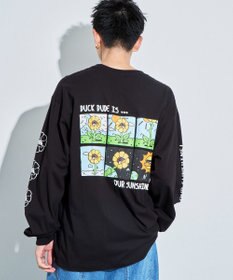 WEGO DUCKDUDE　SUNFLOWER　L／S　TEE