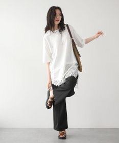 Green Parks レースドッキングＴシャツ