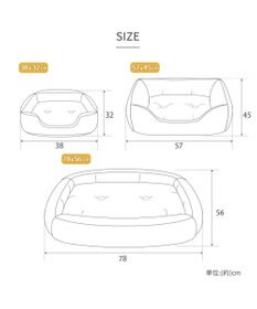 PET PARADISE ペットパラダイス  クール 四角カドラー 《くまチェック柄》 超小型犬